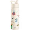 imageSimple Modern Kids Summit Water Bottle with Straw Lid  Transformers 14oz Stainless Steel Cup Insualted Tumbler for Toddlers Boys School  Transformer Bumble BeeDC Comics Super Hero Boys