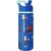 imageSimple Modern Kids Summit Water Bottle with Straw Lid  Transformers 14oz Stainless Steel Cup Insualted Tumbler for Toddlers Boys School  Transformer Bumble BeeMarvel Spiderman Mashup