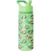 imageSimple Modern Kids Summit Water Bottle with Straw Lid  Transformers 14oz Stainless Steel Cup Insualted Tumbler for Toddlers Boys School  Transformer Bumble BeeTMNT Mutant Ooze