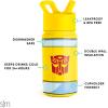 imageSimple Modern Kids Summit Water Bottle with Straw Lid  Transformers 14oz Stainless Steel Cup Insualted Tumbler for Toddlers Boys School  Transformer Bumble BeeTransformer Bumble Bee