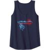 imageTransformers Bumblebee Graffiti Paint Splat Vintage Logo Tank TopNavy Blue