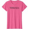imageTransformers Bumblebee Urban Style Graffiti Text Logo TShirtPink Heather