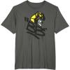 imageTransformers Classic BB Bumblebee Graffiti Face Portrait TShirtAsphalt Grey