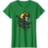 imageTransformers Classic BB Bumblebee Graffiti Face Portrait TShirtKelly Green
