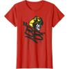 imageTransformers Classic BB Bumblebee Graffiti Face Portrait TShirtRed