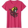imageTransformers Classic BB Bumblebee Graffiti Face Portrait TShirtRed Heather