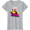 imageTransformers Evil Megatron Neon Graffiti Retro Portrait TShirtHeather Grey
