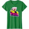 imageTransformers Evil Megatron Neon Graffiti Retro Portrait TShirtKelly Green