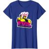 imageTransformers Evil Megatron Neon Graffiti Retro Portrait TShirtRoyal Blue