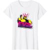 imageTransformers Evil Megatron Neon Graffiti Retro Portrait TShirtWhite