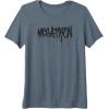 imageTransformers Megatron Dripping Graffiti Text Logo Premium TShirtSlate Grey