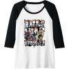 imageTransformers Rise of the Beasts Battle In Brooklyn Graffiti Raglan Baseball TeeBlackWhite