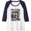 imageTransformers Rise of the Beasts Battle In Brooklyn Graffiti Raglan Baseball TeeNavy BlueWhite