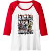 imageTransformers Rise of the Beasts Battle In Brooklyn Graffiti Raglan Baseball TeeRedWhite