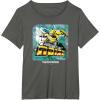 imageTransformers Rise of the Beasts Bring The Noise Bee Art TShirtAsphalt Grey