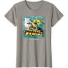 imageTransformers Rise of the Beasts Bring The Noise Bee Art TShirtSlate Grey