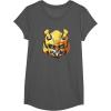 imageTransformers Rise of the Beasts Bumblebee Face Graffiti TShirtAsphalt Grey