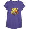 imageTransformers Rise of the Beasts Bumblebee Face Graffiti TShirtPurple Heather