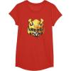 imageTransformers Rise of the Beasts Bumblebee Face Graffiti TShirtRed