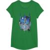 imageTransformers Rise of the Beasts Optimus Face Graffiti Shot TShirtKelly Green