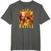 imageTransformers Rise of the Beasts Primal Battle Dripping TShirtAsphalt Grey