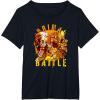 imageTransformers Rise of the Beasts Primal Battle Dripping TShirtBlack