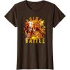 imageTransformers Rise of the Beasts Primal Battle Dripping TShirtBrown