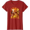 imageTransformers Rise of the Beasts Primal Battle Dripping TShirtCranberry Red