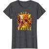 imageTransformers Rise of the Beasts Primal Battle Dripping TShirtDark Heather Grey