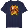 imageTransformers Rise of the Beasts Primal Battle Dripping TShirtNavy Blue