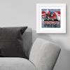 imageTrends International Gallery Pops Transformers Battle In Brooklyn  Optimus Prime City Wall Art Wall Poster 12quot x 12quot Black Frame VersionWhite Frame Version