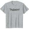 imageKids Transformers Starscream Urban Style Graffiti Text Logo TShirtHeather Grey