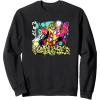 imageTransformers Bumblebee Graffiti Painted Wall Portrait SweatshirtBlack
