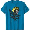 imageTransformers Classic BB Bumblebee Graffiti Face Portrait TShirtSapphire Blue