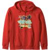 imageTransformers Rise of the Beasts Bring The Noise Retro Shot Zip HoodieRed