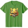 imageTransformers Rise of the Beasts Bumblebee Face Graffiti TShirtGrass Green