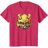 imageTransformers Rise of the Beasts Bumblebee Face Graffiti TShirtRed Heather