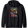 imageTransformers Rise of the Beasts Epic Graffiti Battle Panels Zip HoodieBlack