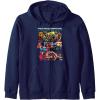 imageTransformers Rise of the Beasts Epic Graffiti Battle Panels Zip HoodieNavy Blue