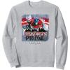 imageTransformers Rise of the Beasts Optimus Distressed Shot SweatshirtHeather Grey