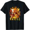 imageTransformers Rise of the Beasts Primal Battle Dripping TShirtBlack