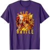 imageTransformers Rise of the Beasts Primal Battle Dripping TShirtPurple