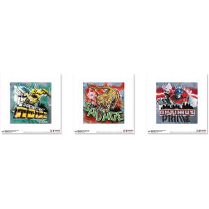 imageGallery Pops Transformers Battle In Brooklyn  Graffiti Wall Art Bundle 3Pack