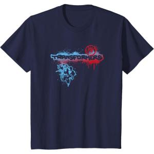 imageKids Transformers Bumblebee Graffiti Paint Splat Vintage Logo TShirtNavy Blue