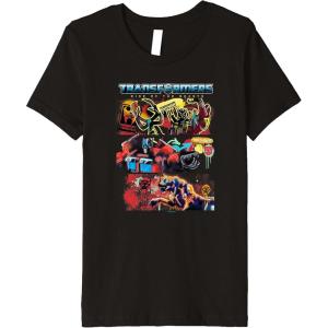 imageKids Transformers Rise of the Beasts Epic Graffiti Battle Panels Premium TShirt