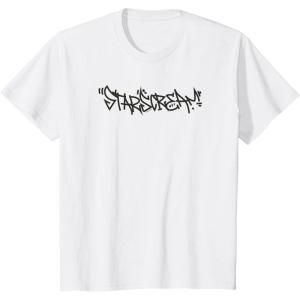 imageKids Transformers Starscream Urban Style Graffiti Text Logo TShirtWhite