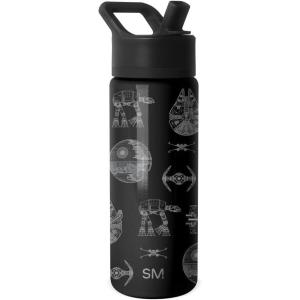 imageSimple Modern Kids Summit Water Bottle with Straw Lid  Transformers 14oz Stainless Steel Cup Insualted Tumbler for Toddlers Boys School  Transformer Bumble BeeStar WarsVehicle Schematics