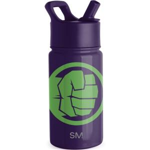 imageSimple Modern Kids Summit Water Bottle with Straw Lid  Transformers 14oz Stainless Steel Cup Insualted Tumbler for Toddlers Boys School  Transformer Bumble BeeMarvelHulk Smash