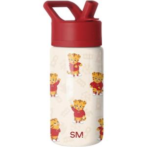 imageSimple Modern Kids Summit Water Bottle with Straw Lid  Transformers 14oz Stainless Steel Cup Insualted Tumbler for Toddlers Boys School  Transformer Bumble BeeDaniel Tiger Dances
