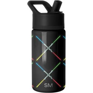 imageSimple Modern Kids Summit Water Bottle with Straw Lid  Transformers 14oz Stainless Steel Cup Insualted Tumbler for Toddlers Boys School  Transformer Bumble BeeStar Wars Saber Argyle